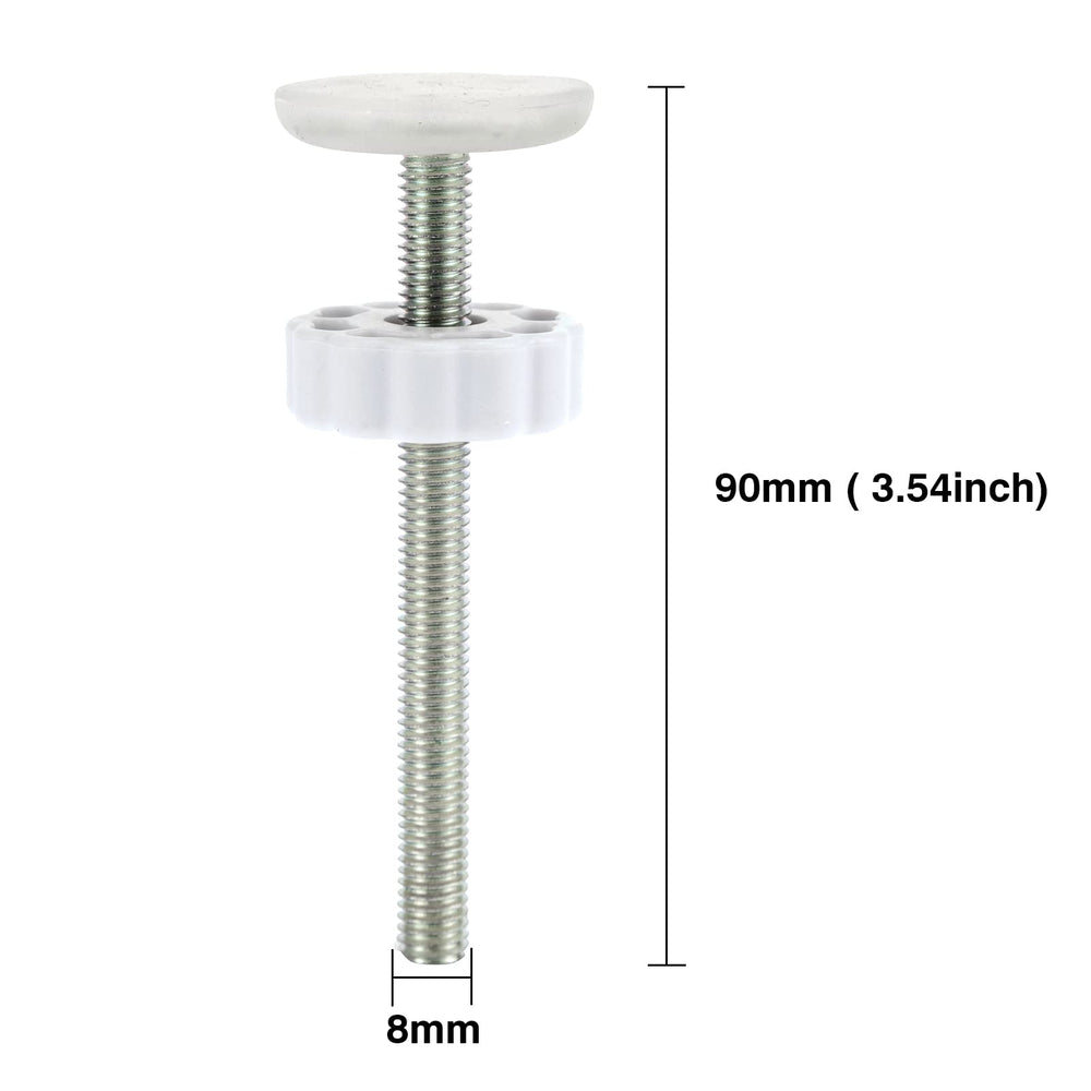 AMORBASE 8mm threaded screws bolts for replacement in baby gates