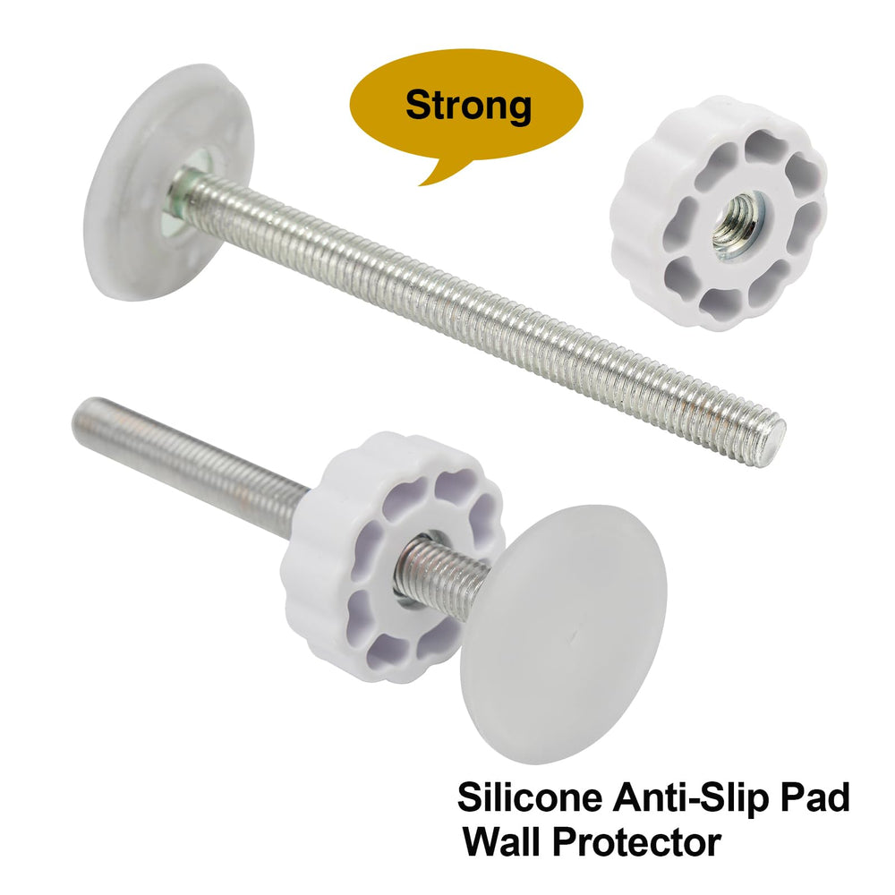 AMORBASE wall-protector pad protecting wall during gate mounting