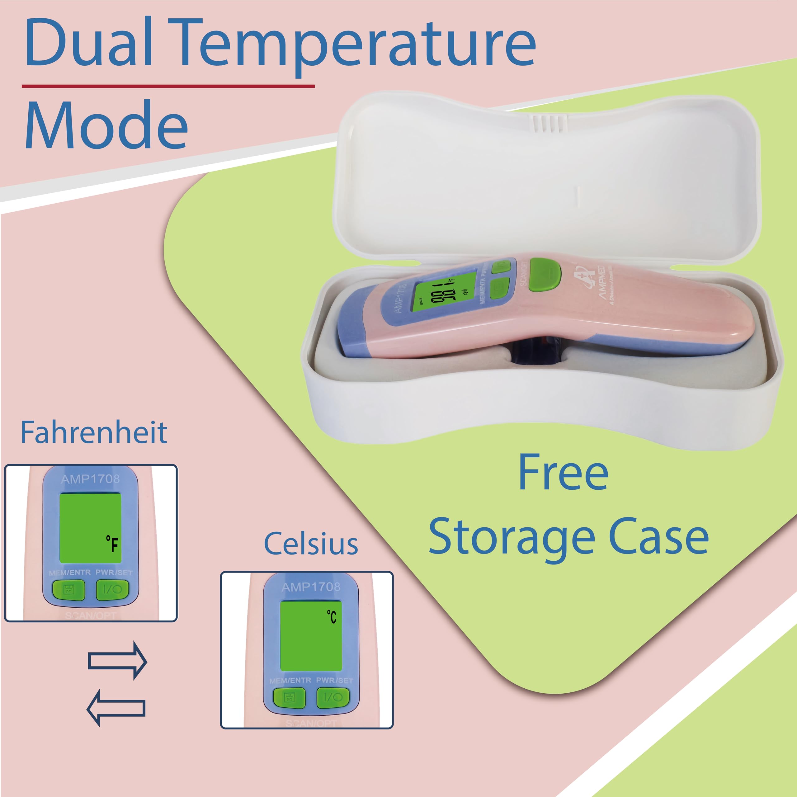 Amplim AmpMed storage case open showcasing organized, protected storage.