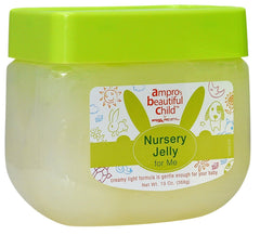 Ampro's Beautiful Child Nursery Jelly for Me shows creamy texture for gentle baby skin care.