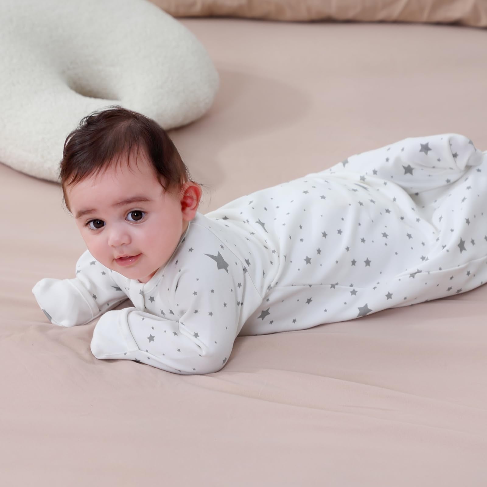 Amrcbb transitional swaddle sack ideal for newborn bedtime routines.