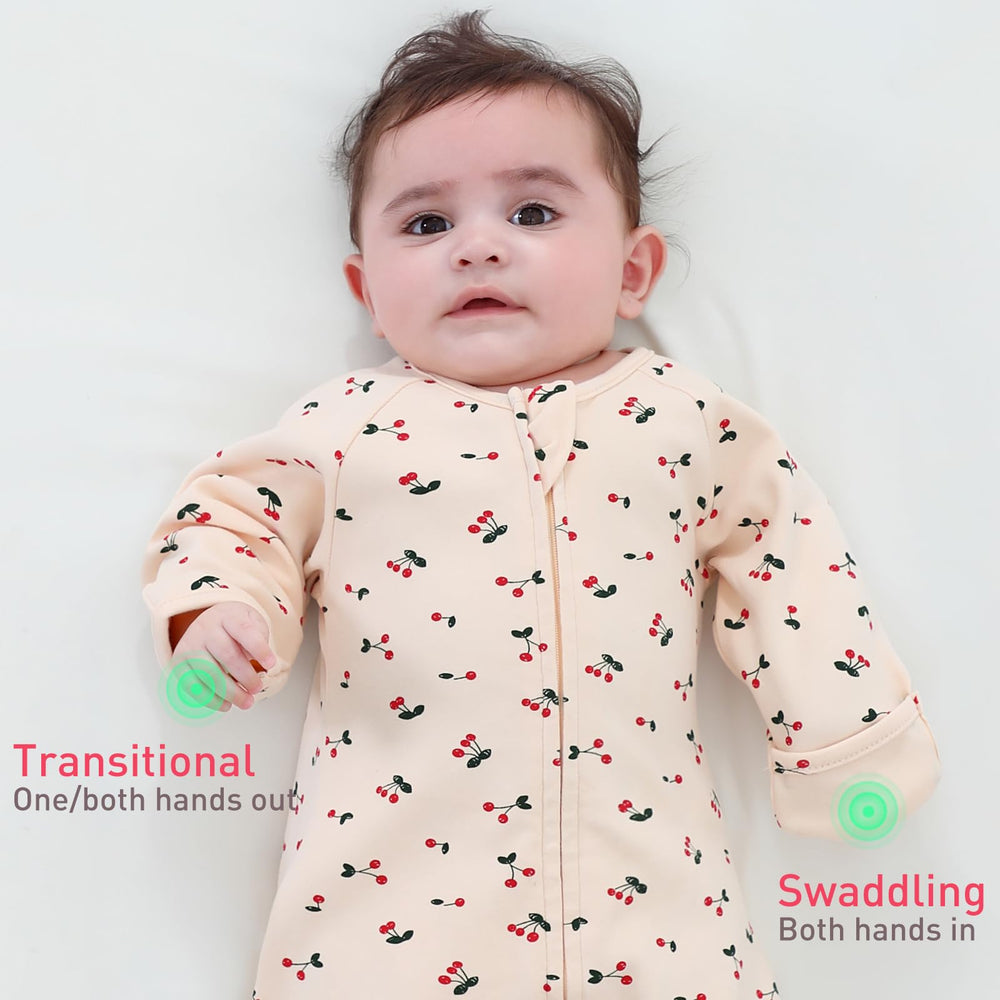 Amrcbb transitional swaddle sleeve-open design for versatile wear.