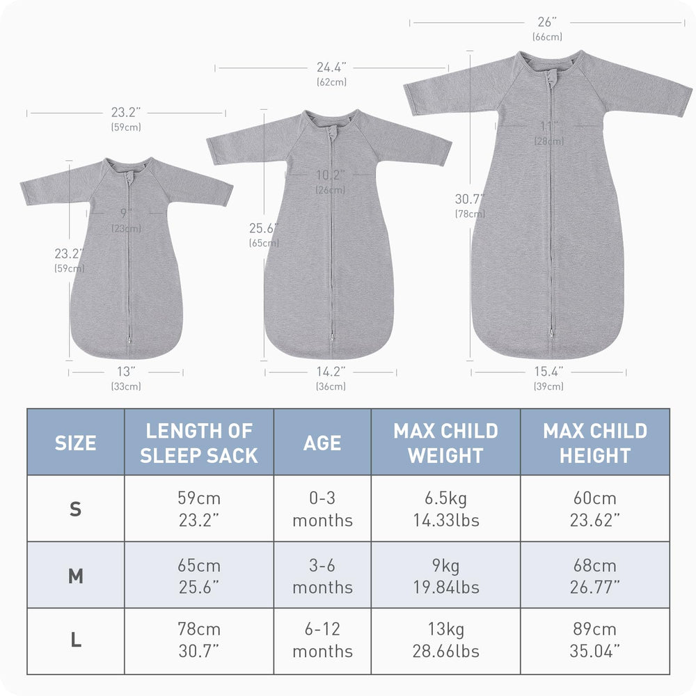 Amrcbb transitional swaddle sack snug in-between design comforts baby.