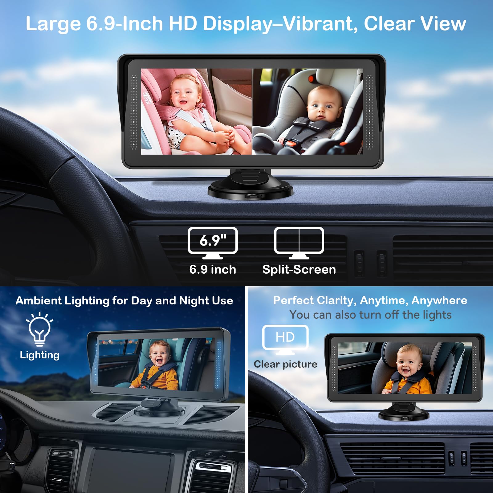 AMTIFO durable, vibration-resistant camera system designed for daily family use.