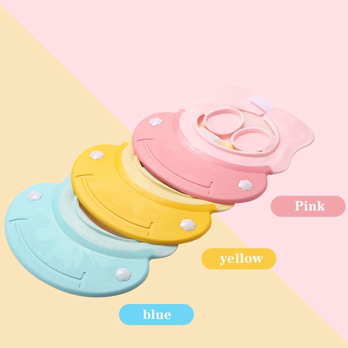 AMTOOCH shower cap enables easier rinsing with quick, secure fit.