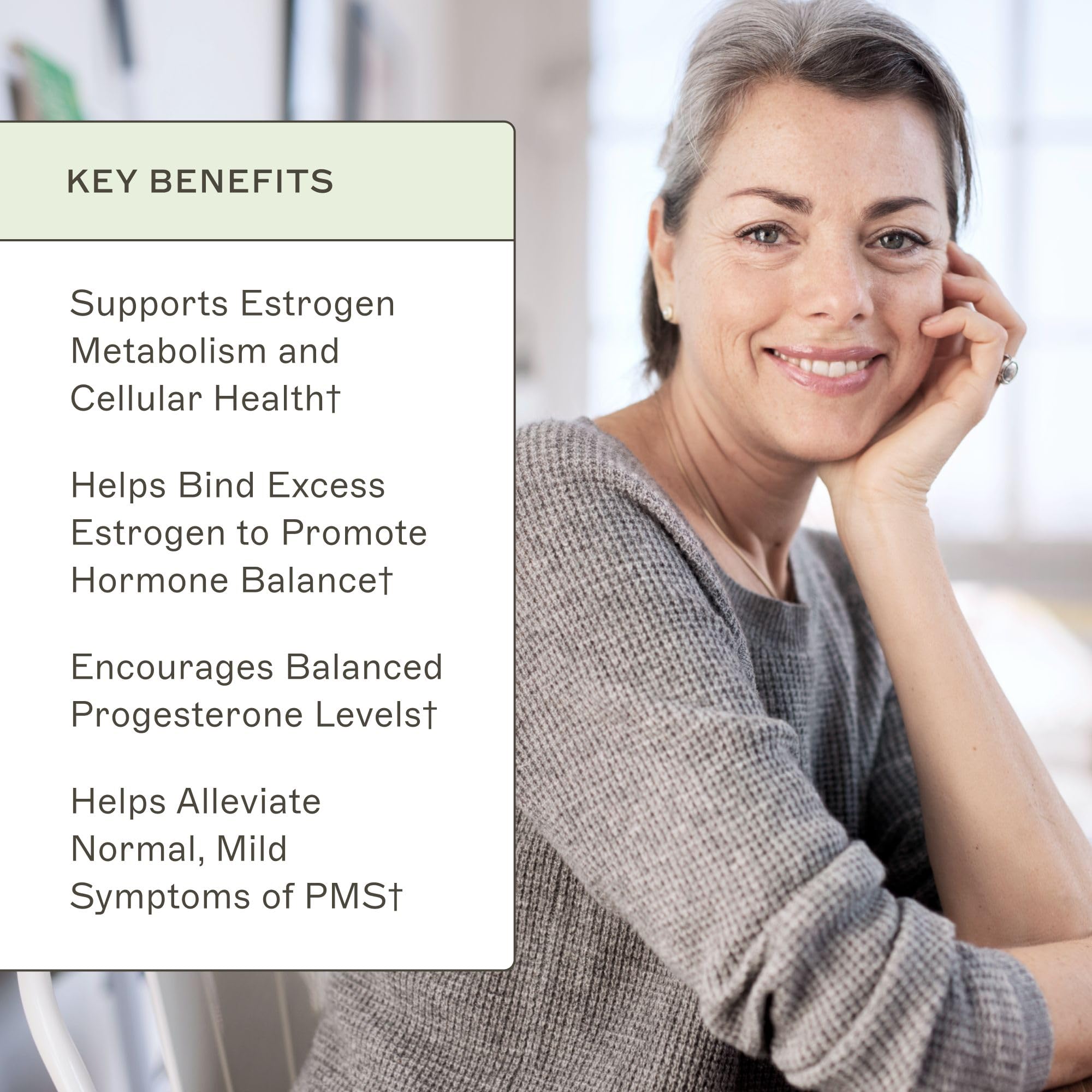 EstroProtect calcium-D-glucarate capsule closeup highlighting detox-friendly support