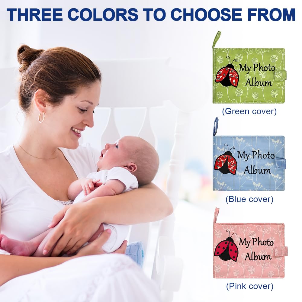 Amzoya 4x6 photo album holds standard photos securely.
