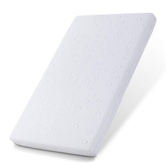Amzreine pack and play mattress foam-core supports infants comfortably.