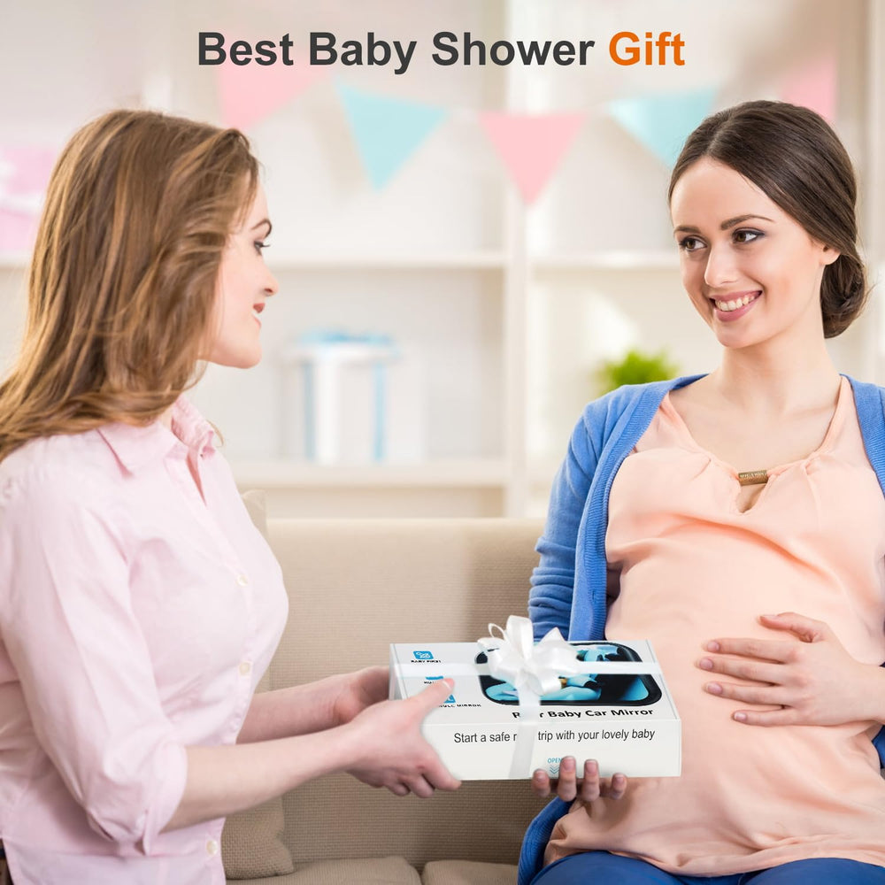 Anatec baby car mirror provides quick, secure viewing for safer drives.