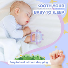 Anboor textured-surface teether offers varied sensations on gums.