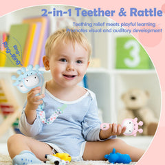 Anboor giraffe teether is durable and easy to clean after use