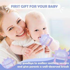 Anboor silicone teether is BPA-free and durable for daily use.