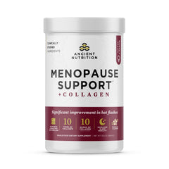 Ancient Nutrition Menopause bottle pour for easy daily use