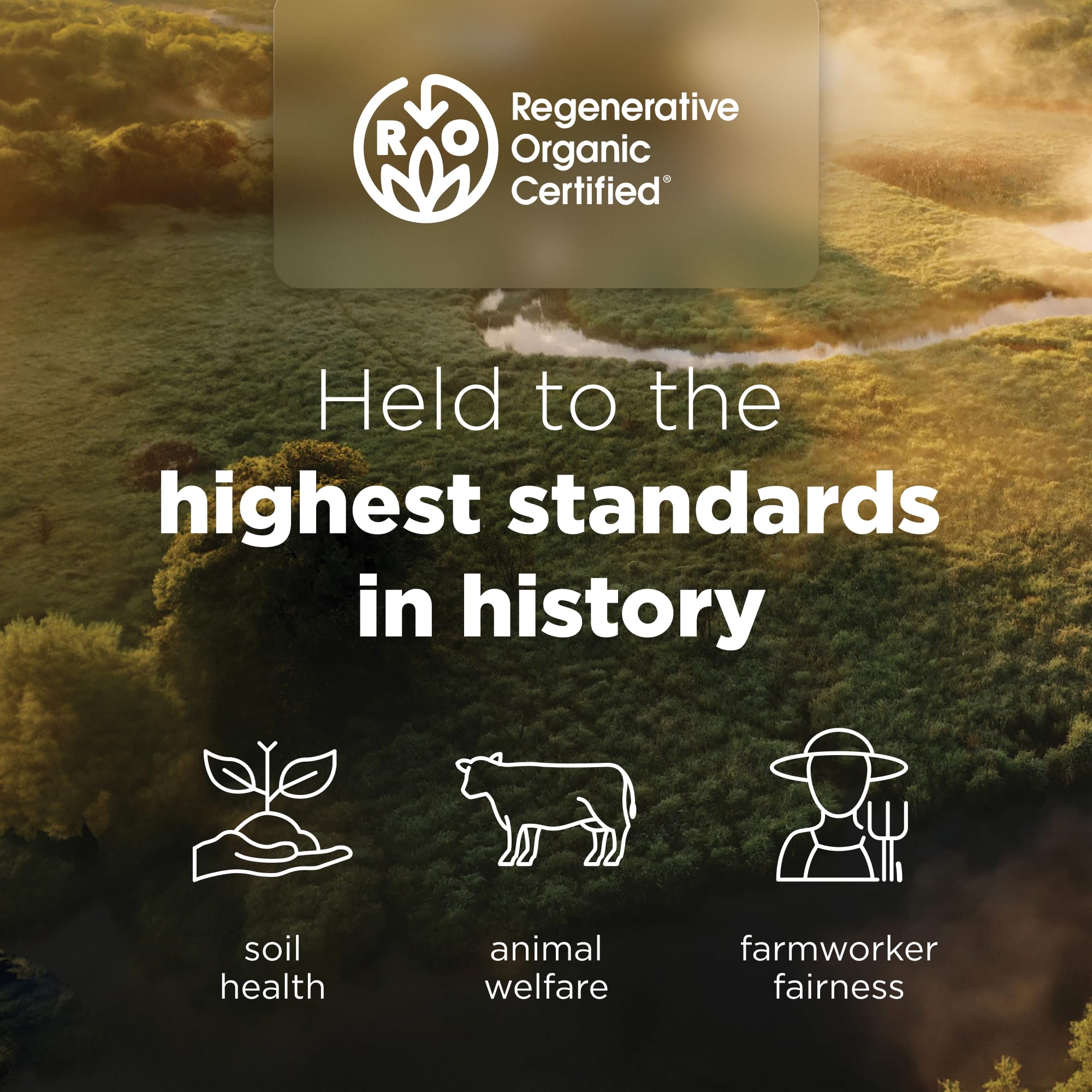 Ancient Nutrition roc-farms emphasizing sustainable soil health and ethical sourcing.