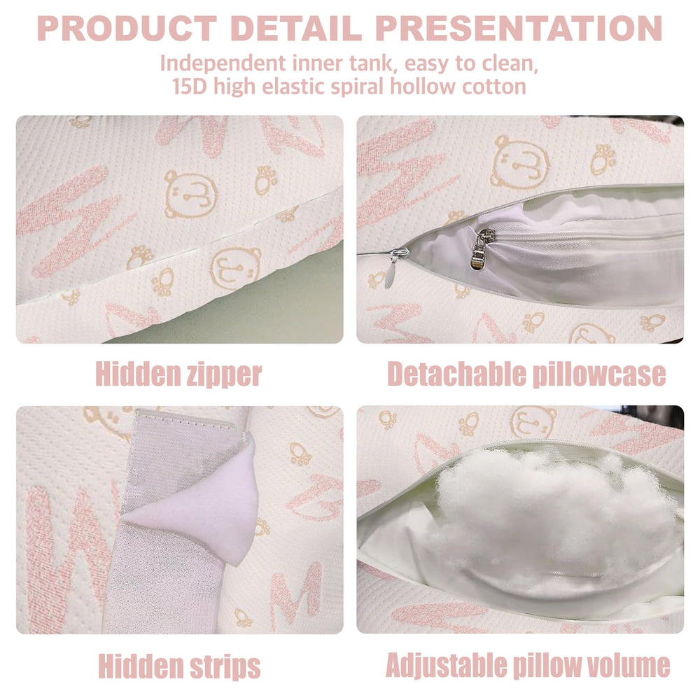 Anfrandce removable zipper cover for easy washing and hygiene