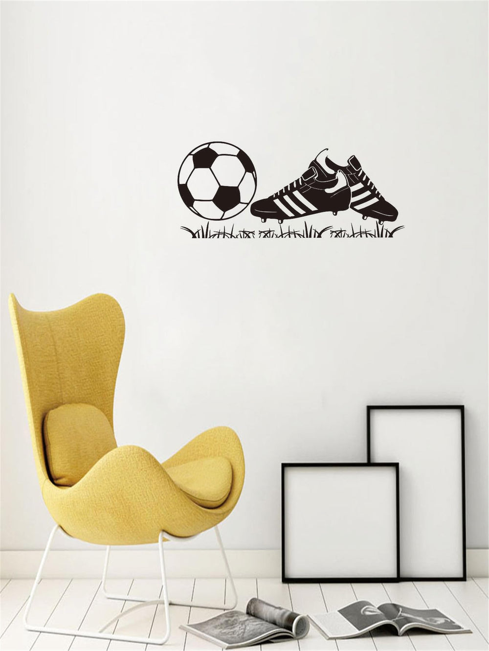 ANFRJJI boys' bedroom decor decal creates a vibrant, engagement-rich sports vibe.