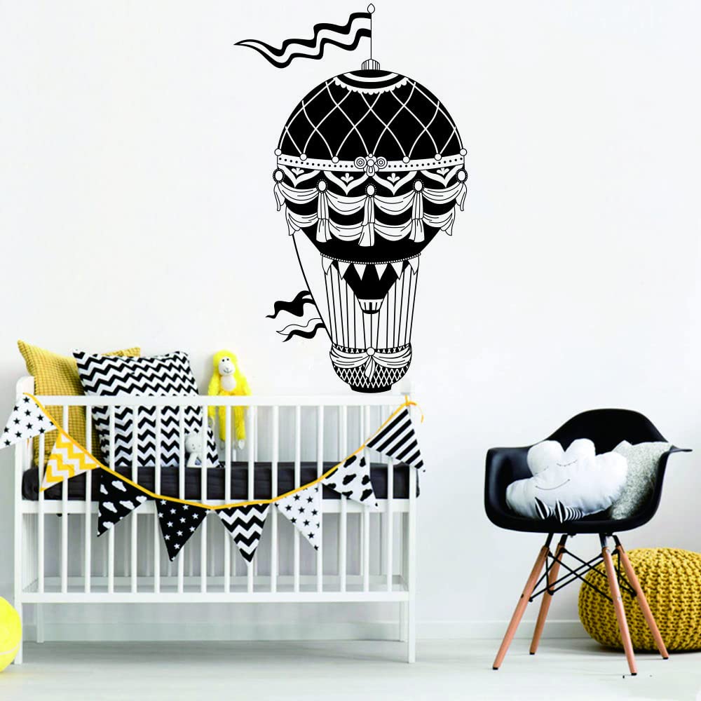 ANFRJJI large 23x39 balloon mural creates a bold focal point.