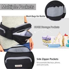 ANGELBB waistband extender provides flexible fit as baby grows.