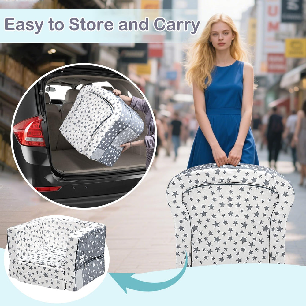 ANGELBECKE lightweight design with built-in handle for quick trips