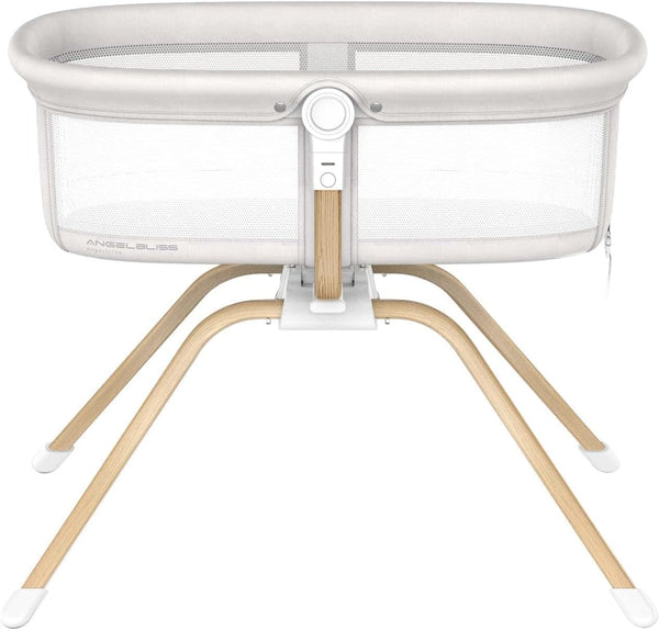 ANGELBLISS 3-in-1 bassinet bedside sleeper with compact design for safe newborn nights.