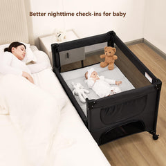 ANGELBLISS 7-point frame safety highlights a sturdy, stable play space.