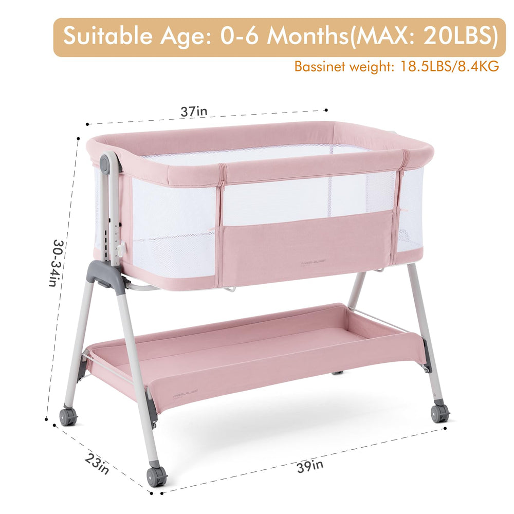 Angelbliss storage basket keeps essentials within reach