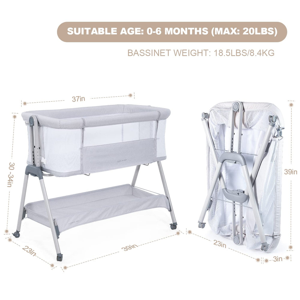 ANGELBLISS large storage basket keeps essentials within reach