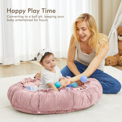 ANGELBLISS large tummy time space offers ample room for movement and exploration.
