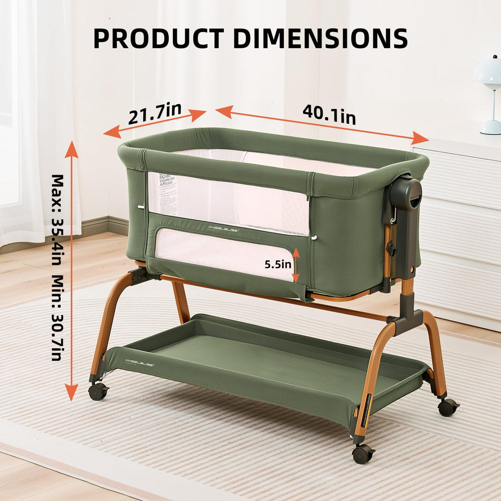 ANGELBLISS memory foam mattress with waterproof sheet supports clean and comfy sleep.