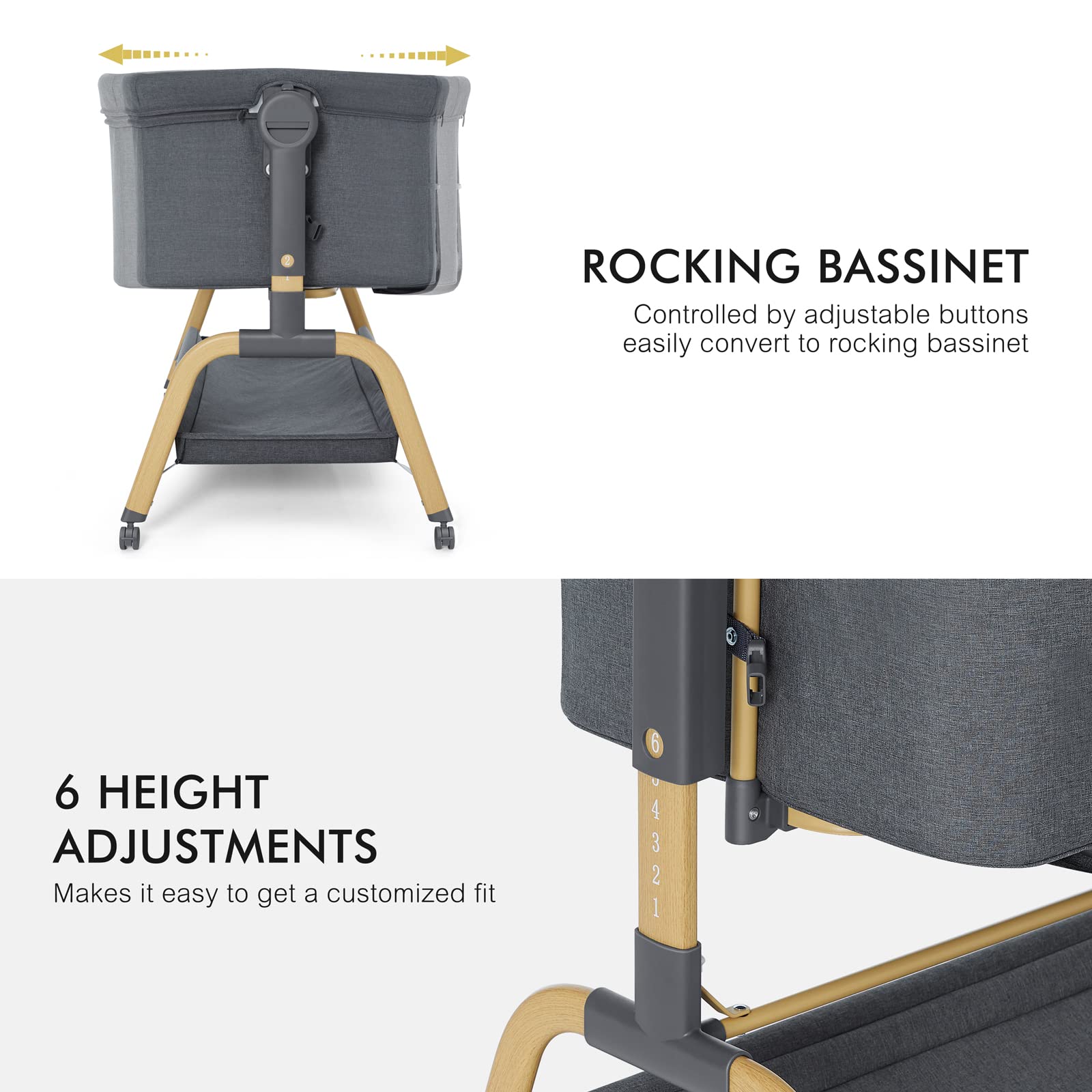 Waterproof sheet simplifies cleaning between uses.
