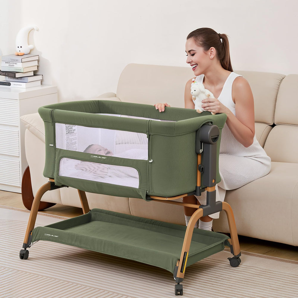 ANGELBLISS four wheels enable easy room-to-room movement.