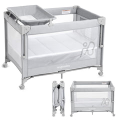 ANGELBLISS bassinet bedside crib setup for easy nighttime checks.