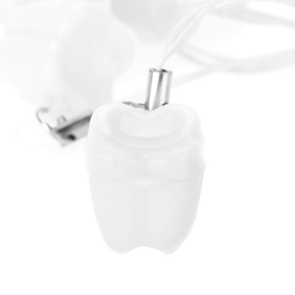 ANGGREK Milk Tooth Saver Necklaces rope detail highlights durable cord.