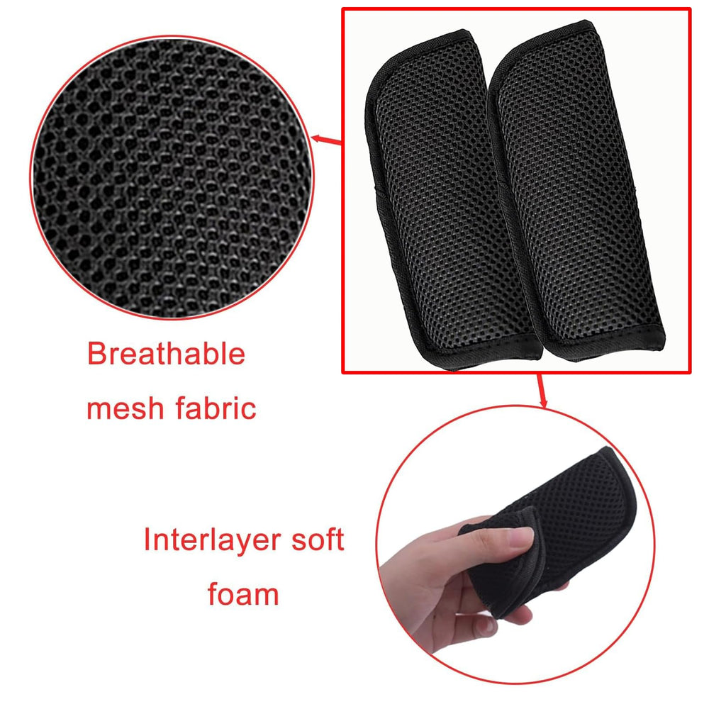Anglepingping universal seat belt covers offer gentle cushioning for kids