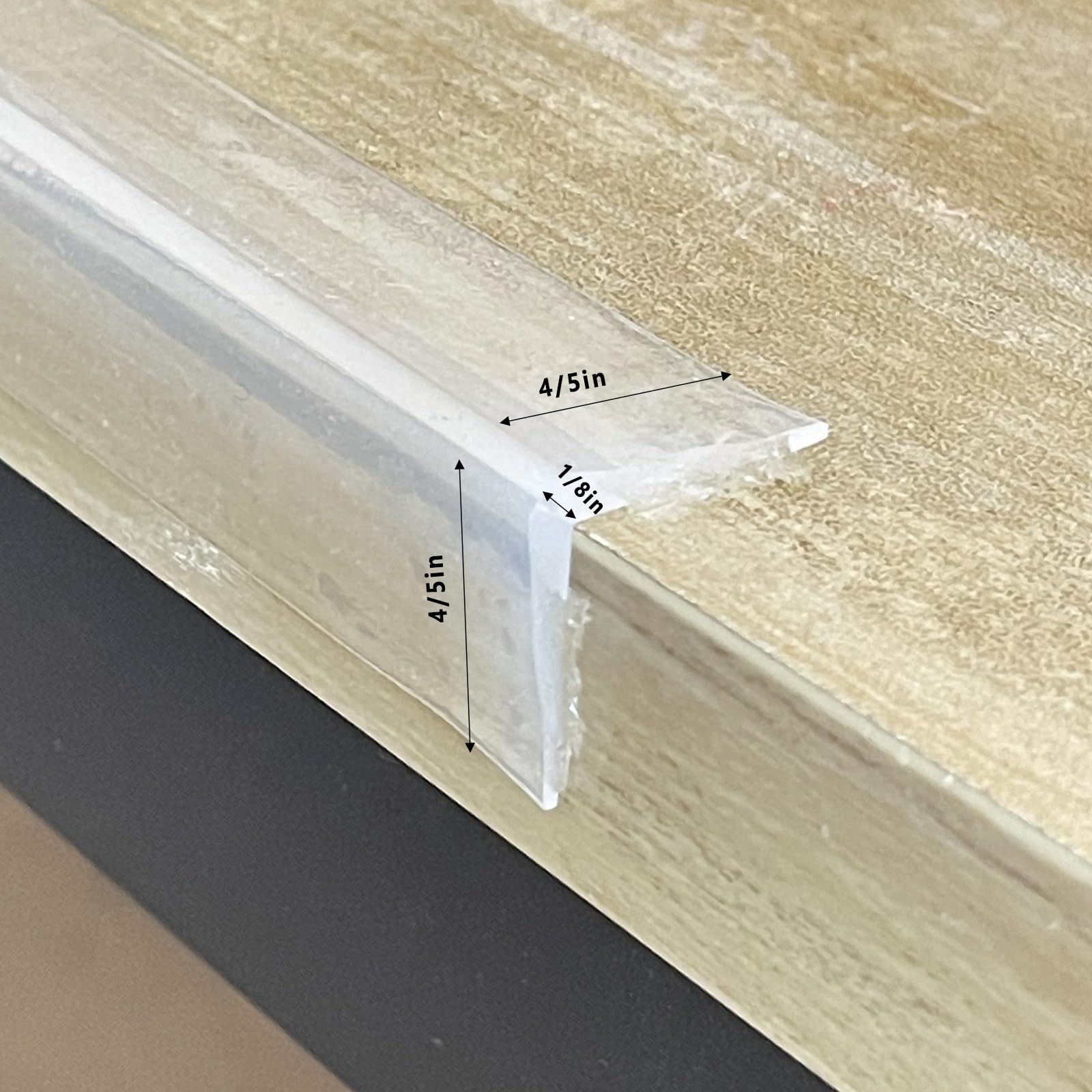 Angloria clear guard for babyproofing, soft shield against bumps