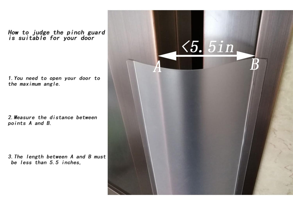 Angloria heavy-duty jam shield guard provides durable protection for busy homes.