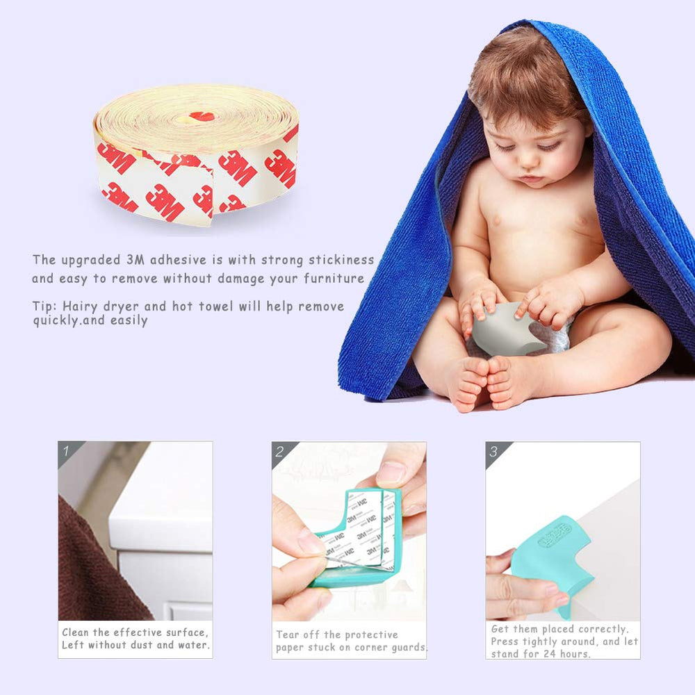Angloria upgraded thickness padding increases edge protection for curious kids.