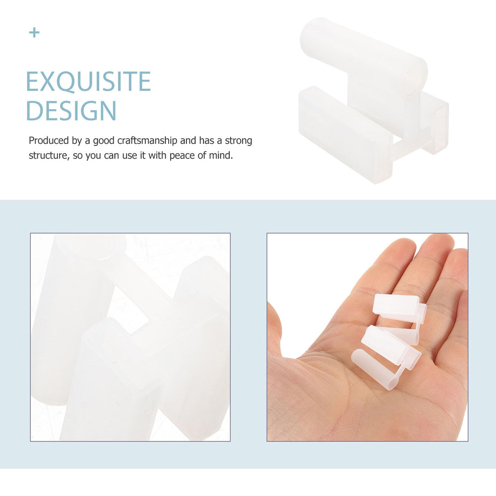 Angoily 100-piece pack provides broad outlet protection.
