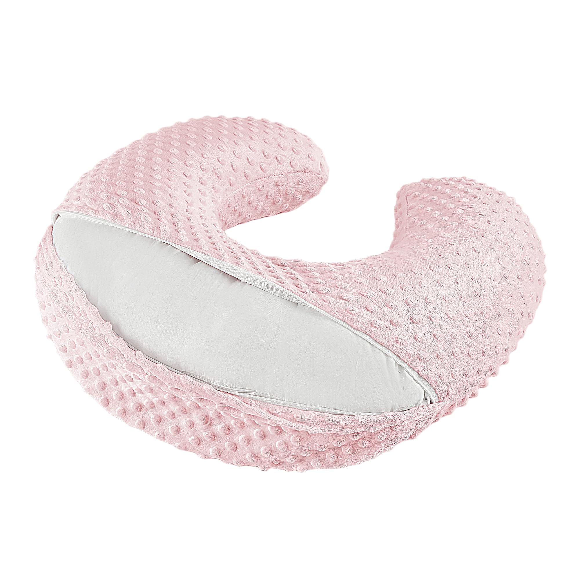 ANHEBEIBEI nursing pillow for baby-positioning promotes spinal alignment during feeding.