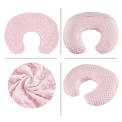 ANHEBEIBEI pillow in cloud-soft fabric delivers gentle comfort for baby skin.