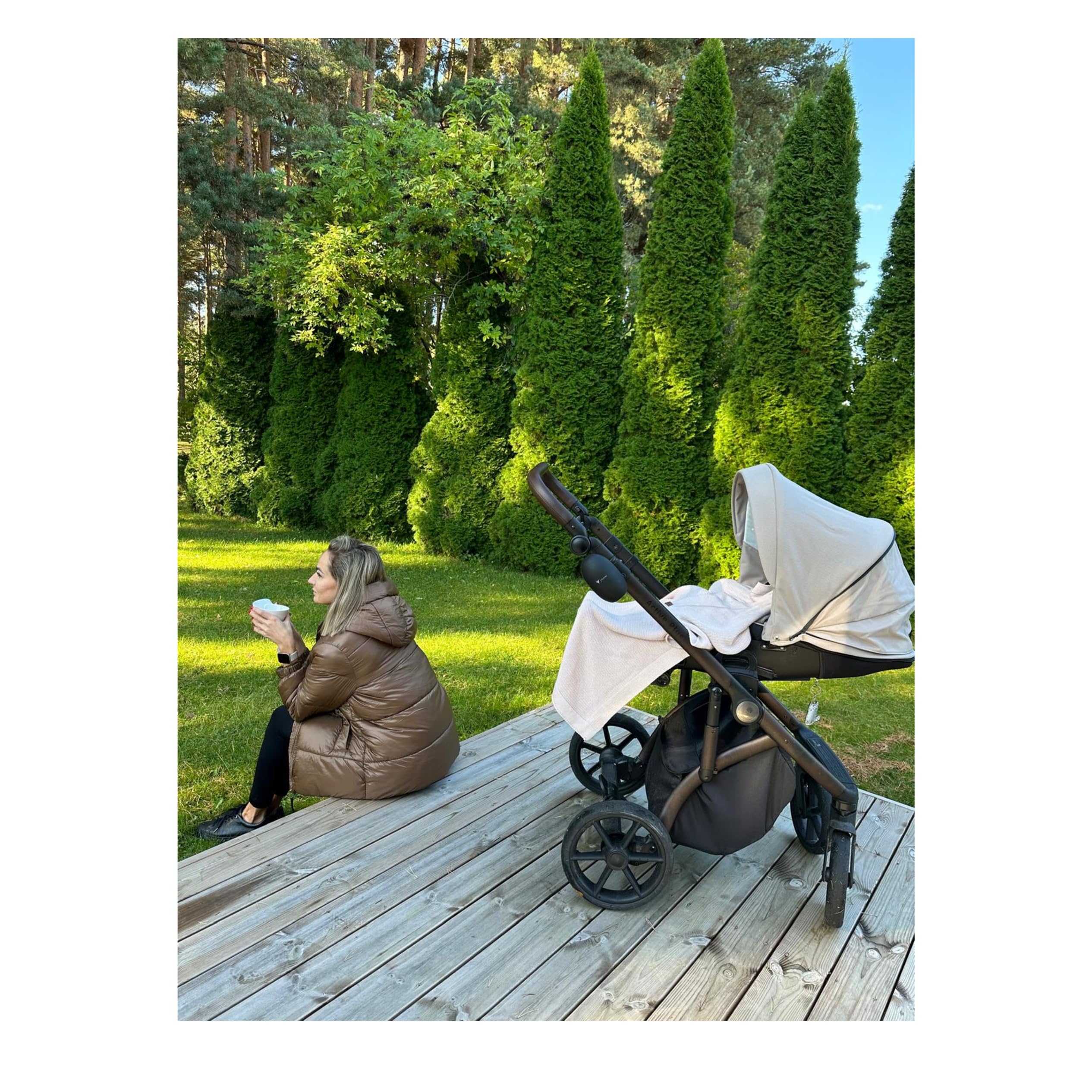 ANHEL IPX1 weatherproof design supports outdoor use in light rain.