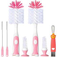 Anivona 5-in-1 bottle brush set for bottles and accessories.