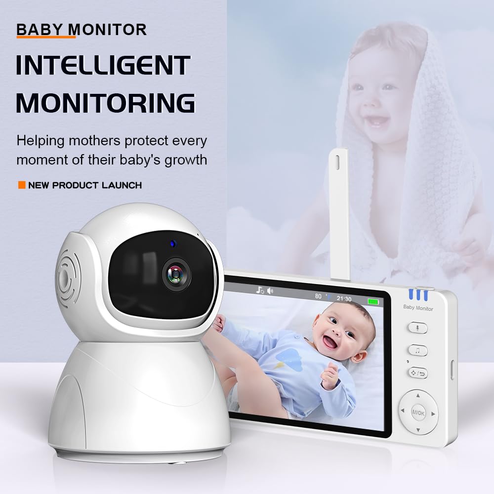 AnKeKe monitor with 355-degree rotation for wide coverage
