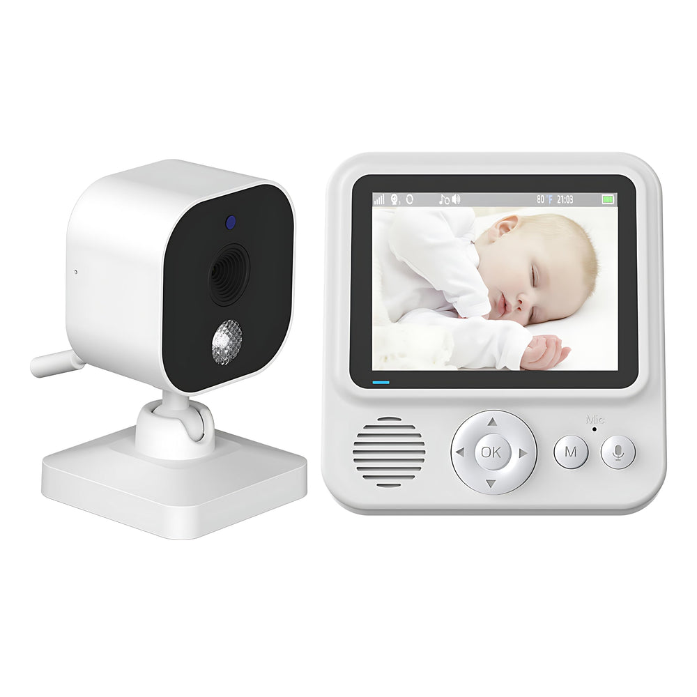 AnKeKe portable baby monitor with 2.8-inch display for clear viewing