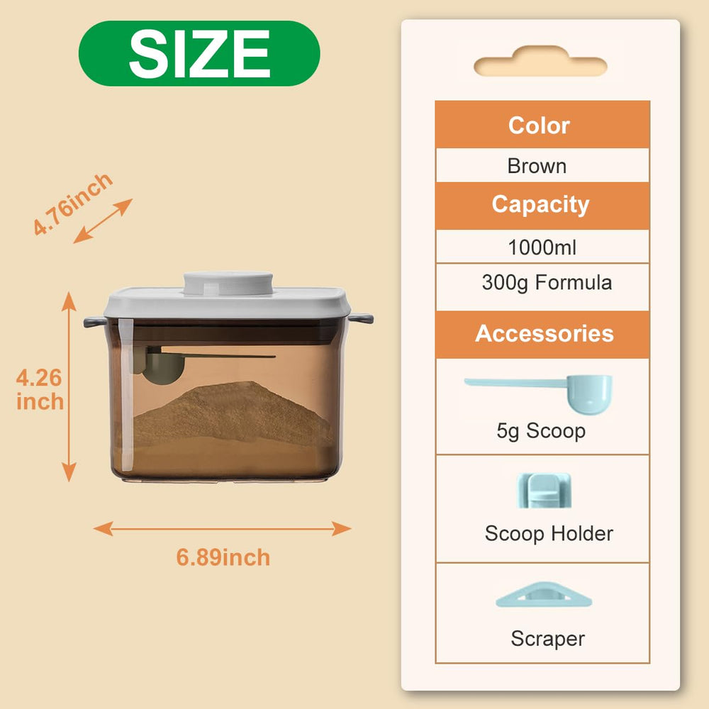 Ankou compact storage for on-the-go milk powder.