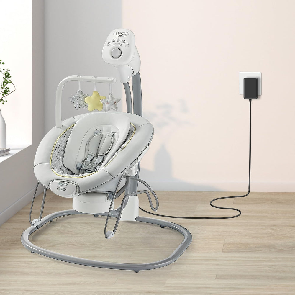 ANKS 5V adapter powers Graco Simple Sway smoothly.