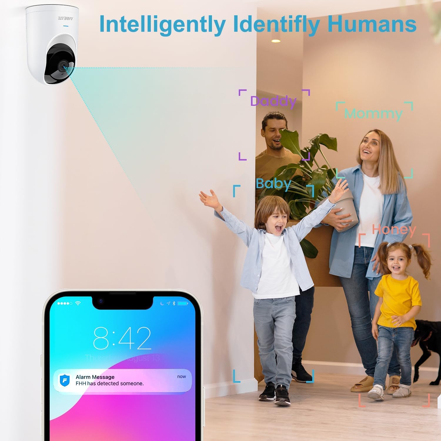 ANMEATE Security Camera cloud storage ensures secure remote access