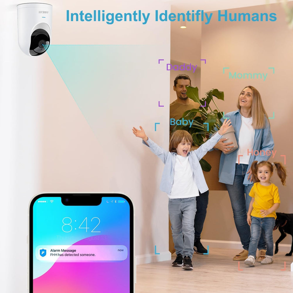 ANMEATE Security Camera cloud storage ensures secure remote access