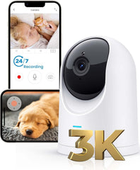 ANMEATE Security Camera front view indoors for all-round home monitoring