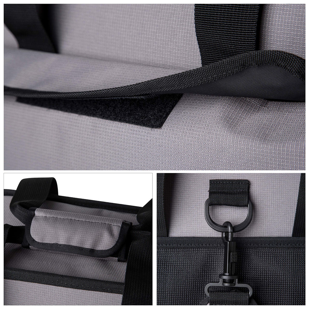 Anna & Eve machine-washable liner keeps the changing area clean between uses.